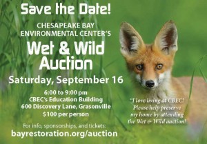 Save the Date for Wet & wild Auction