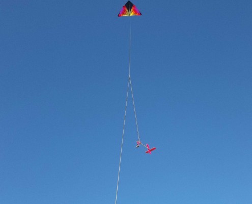 collecting data with kite and Aeropod