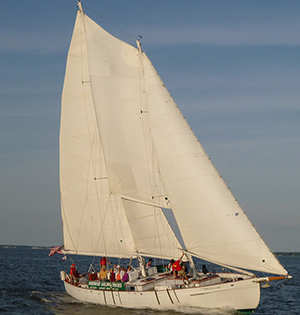 Schooner Woodwind Sailing Cruise boat